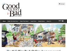 Tablet Screenshot of goodguestbadguest.com